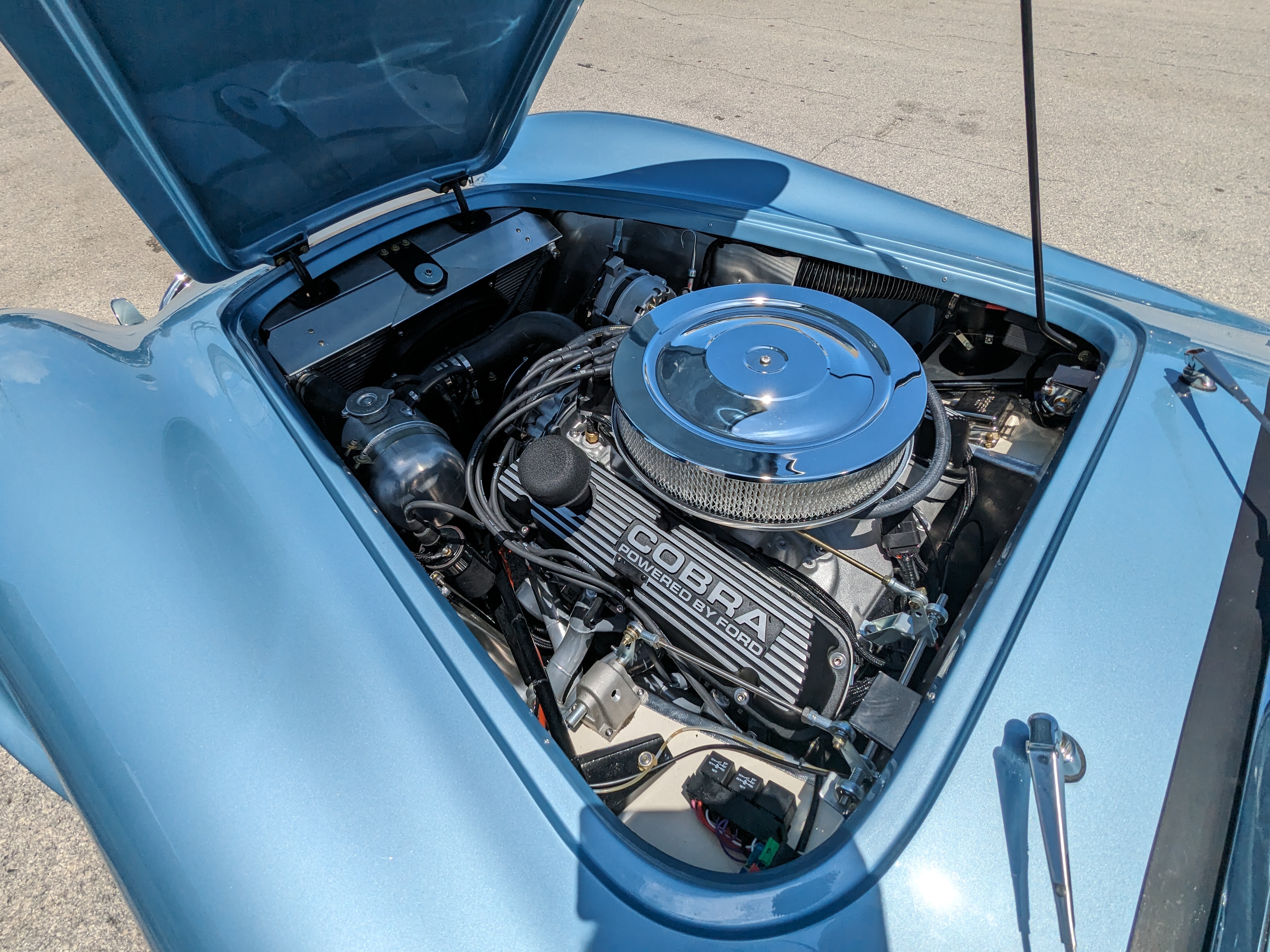 Cobra Roadster/Slabside Air Cleaner Assembly - Image 12